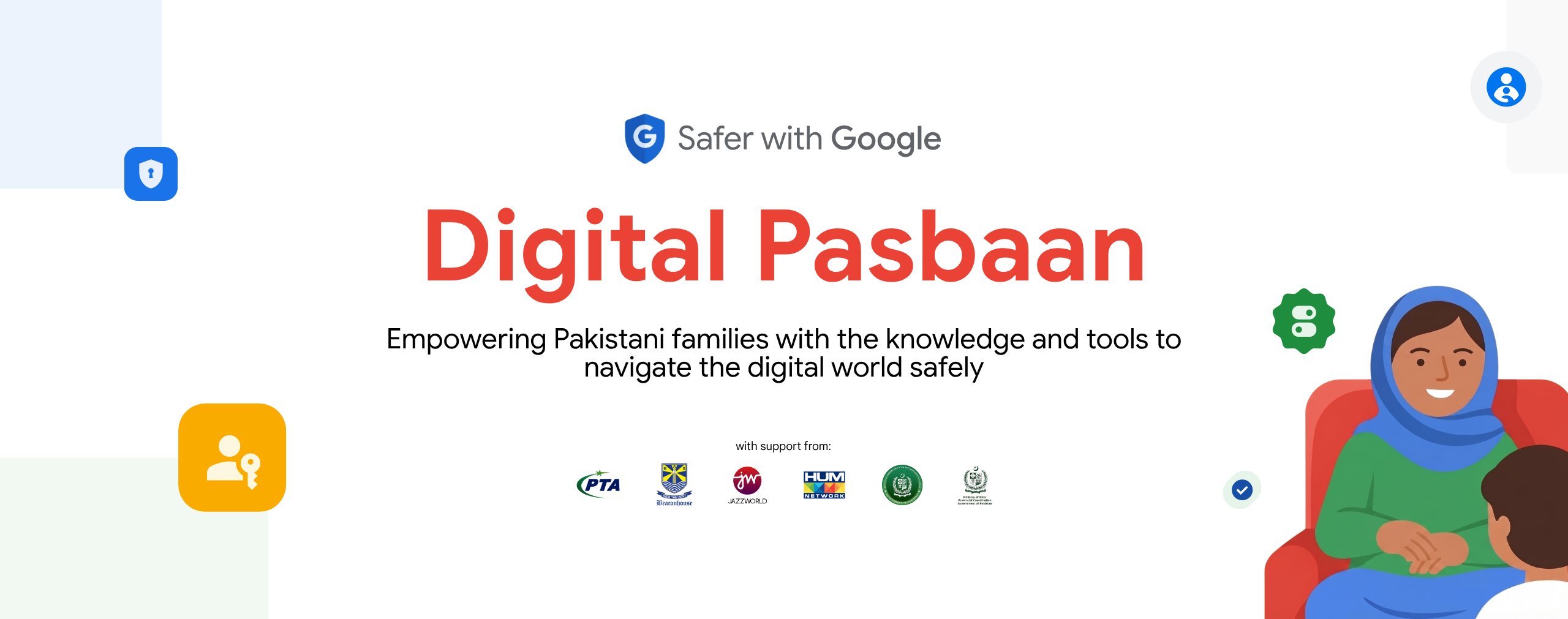 Digital Pasbaan Hero section