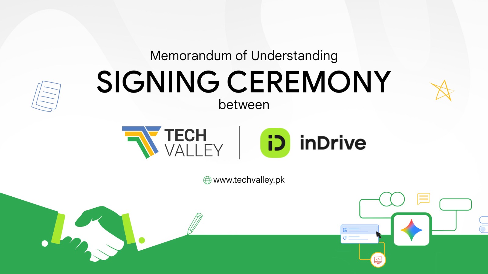 inDrive x Tech Valley MoU